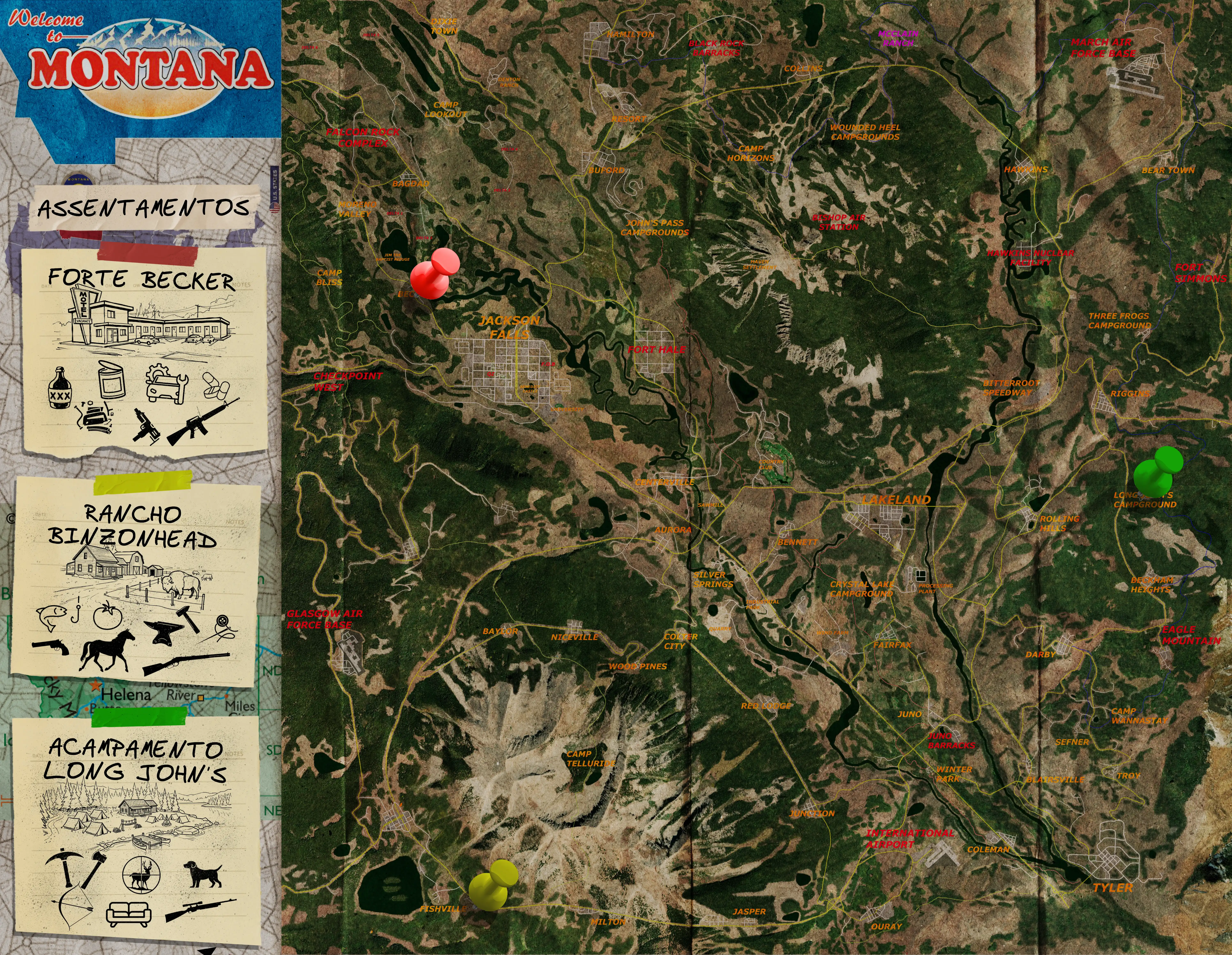 Mapa da Temporada